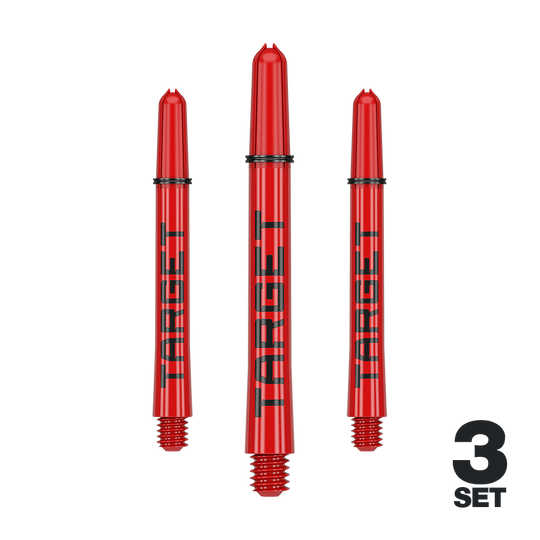Target Pro Grip TAG Shafts - 3 Sets - Red