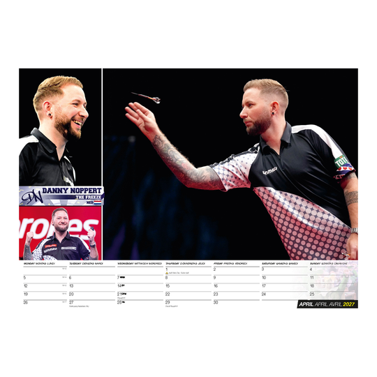 Darts Kalender 2027 Darts Kalender 2027