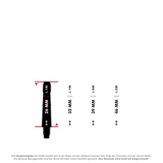 L-L-Style-Shafts Locked Straight - Green