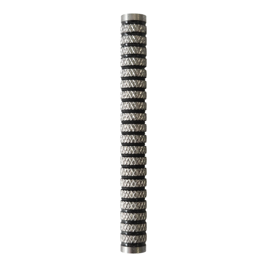McDart Black Ring Knurled Softdart Barrels - 18g Zu sehen sind die McDart Black Ring Knurled Softdart Barrels - 18g. Das Bild illustriert das Produkt mit schwarzen Rillen für einen besseren Halt.