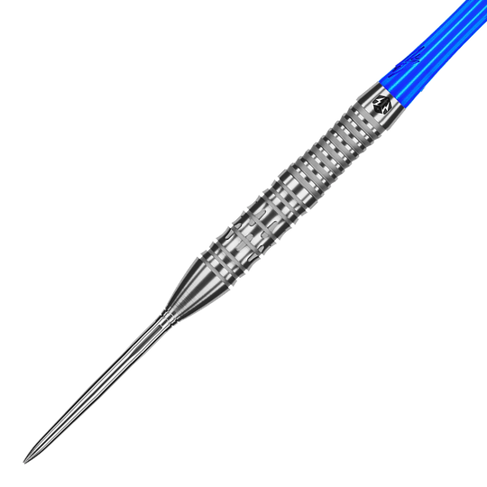 Caliburn Rix EZ-EVO R2 steel darts Das Bild zeigt die Caliburn Rix EZ-EVO R2 Steeldarts. Die Darts sind hochwertig verarbeitet und für den professionellen Gebrauch geeignet.