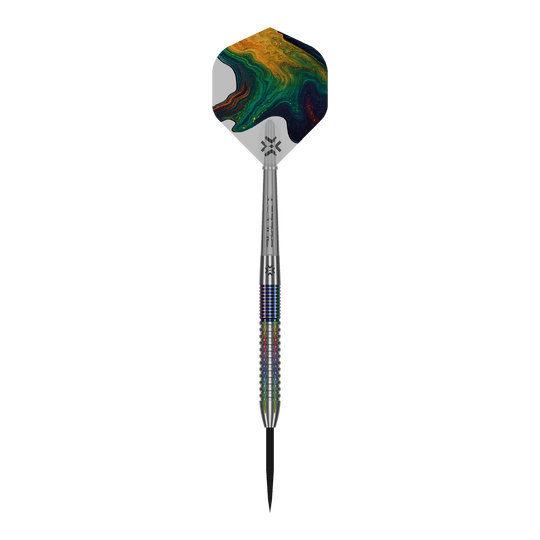 Dieses Bild zeigt die Bullet Diesel V2 Steel Darts. Die Steeldarts eignen sich ideal für ambitionierte Dartspieler.