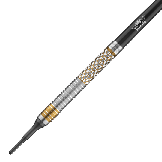 Bulls NL Vintage Shark Soft Darts - 18g Bulls NL Vintago Shark Softdarts - 18g sind auf dem Bild zu erkennen. Diese Darts sind für den Softdartbereich gemacht.