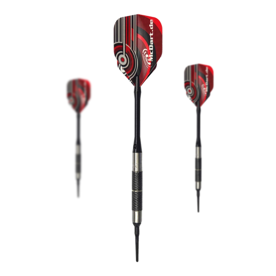 McDart 85 Tungsten V12 Soft Darts - 17g