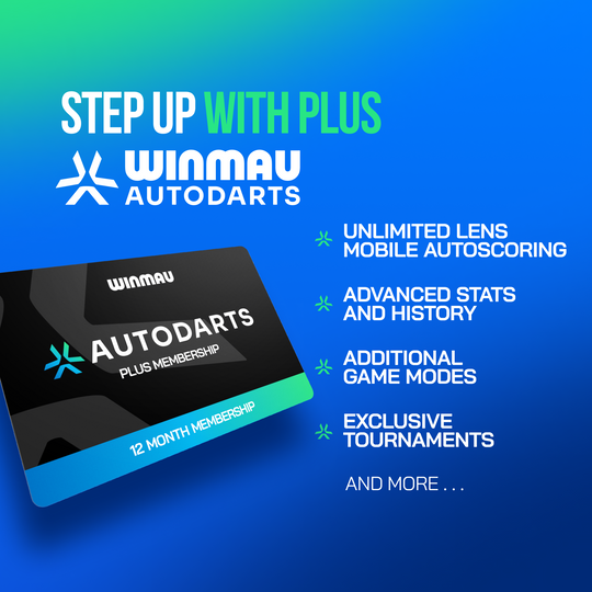 Winmau Device Stand &amp; 12 Months Membership Bundle