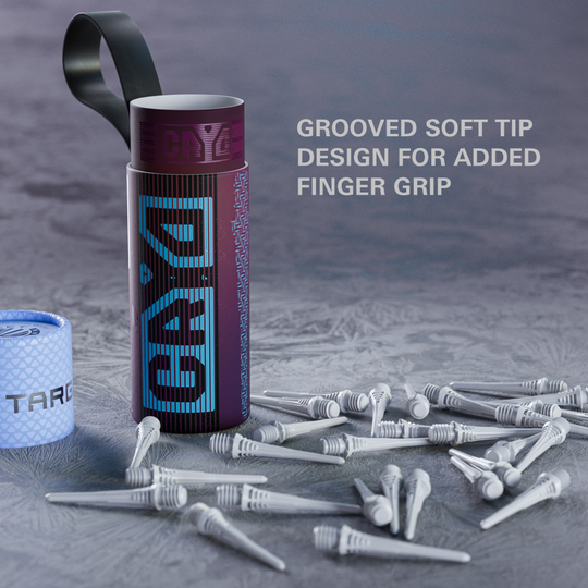 Target Cryo Soft Dart Tips 30 Pack - White Abgebildet ist der Target Cryo Softdartspitzen 30er Pack in Weiß. Die Softdartspitzen sind für elektronische Dartscheiben geeignet.