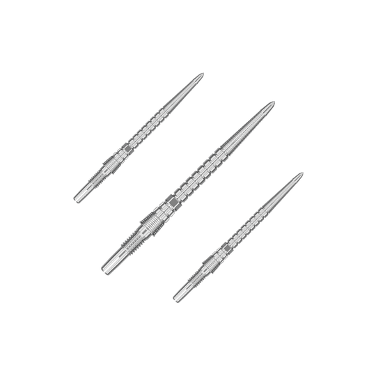 Target Chrono Swiss Storm Point Dart Tips - Silver