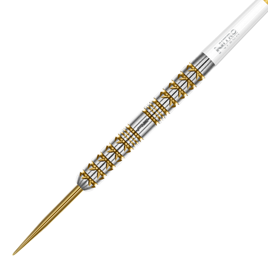 Red Dragon Paradym Gold Parallel Steeldarts Red Dragon Paradym Gold Parallel Steeldarts sind auf dem Bild zu sehen. Die Steeldarts haben ein elegantes, gerades Design und eine goldene Farbgebung.