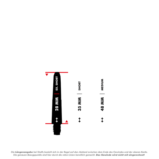 Nylon Shafts - Blau