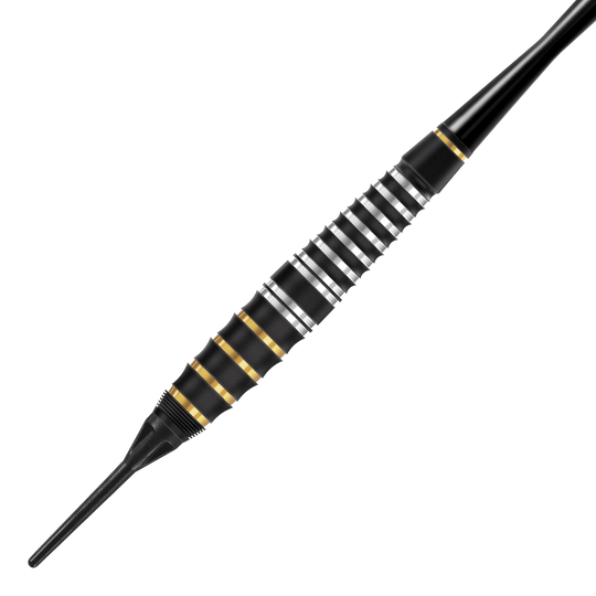 Hier sind die Harrows Vulcan Softdarts zu erkennen. Dieses Produkt wird für Softdart-Liebhaber empfohlen.