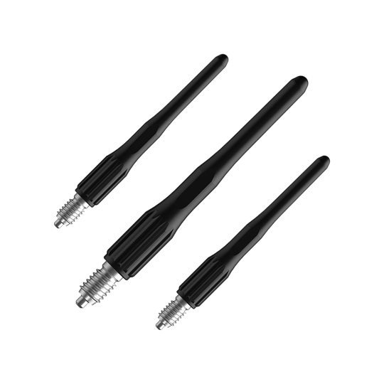 Bulls NL Convertible Point Soft Dart Tips - Pack of 15 - Black Abgebildet ist das Set Bulls NL Convertible Point Softdartspitzen - 15er Pack - Schwarz. Das Set enthält mehrere Spitzen.