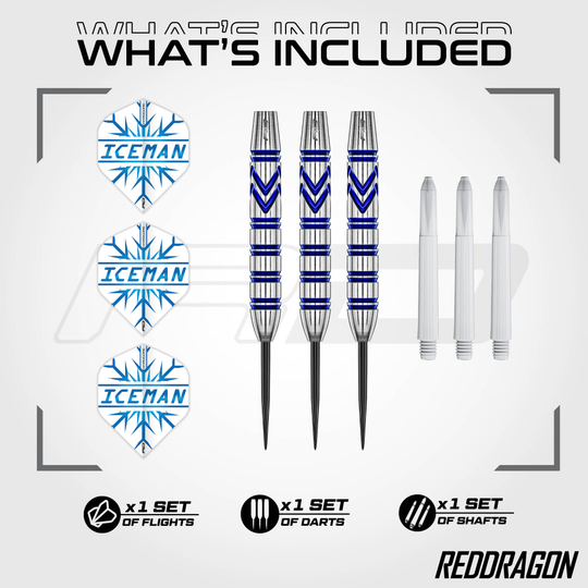 Red Dragon Gerwyn Price Brass Steel Darts - 21 g