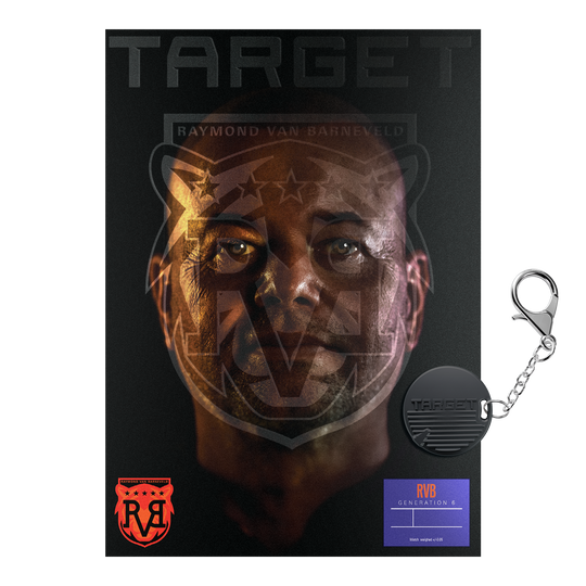 Das Bild zeigt die Target Raymond Van Barneveld GEN6 Swiss Point Steeldarts. Sie sind für Turnierspieler geeignet und zeichnen sich durch ihr besonderes Design aus.