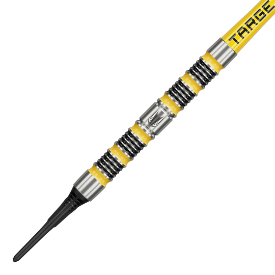 Target Buzz 11 Softdarts Das Bild zeigt die Target Buzz 11 Softdarts. Diese Darts sind speziell für Softdartspiele entwickelt worden.