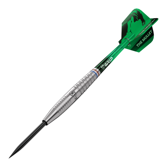 Abgebildet ist das Produkt Bulls Danny Jansen G2 Steeldarts. Das Bild zeigt die Form und das Design dieses Steeldarts-Modells.