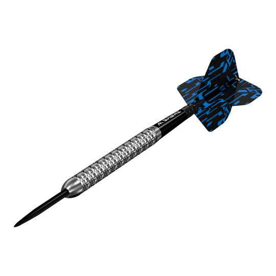Mission Jack Tweddell Silver Steel Darts Ein Bild mit dem Dateinamen M002000_Mission_Jack_Tweddell_Silver_Steeldarts_4. Es ist vermutlich ein weiteres Bild eines silbernen Steeldarts.