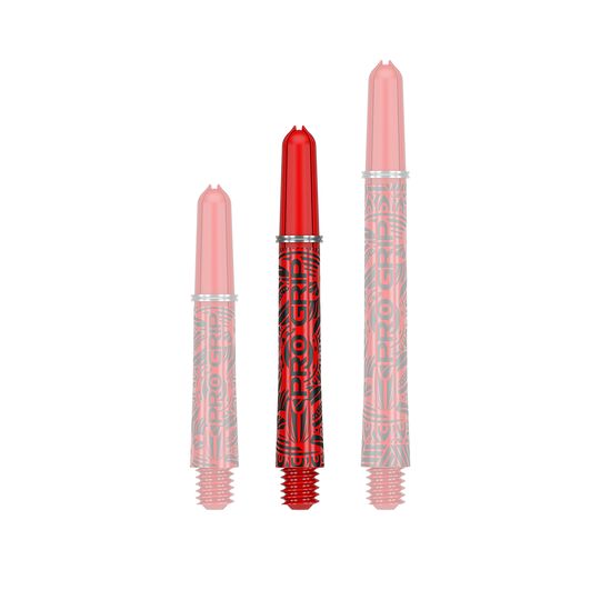 Target Pro Grip Ink Shafts - 3 Sets - Red