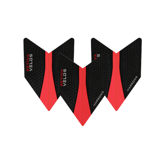 Harrows Velos Retina Flights - Red