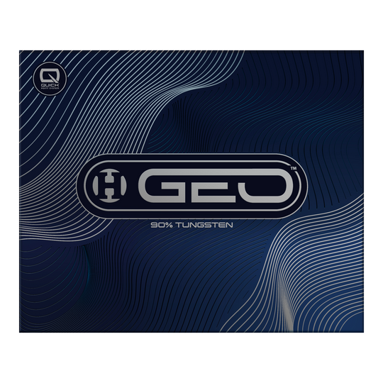 Abgebildet sind Harrows GEO Torpedo Quick Point Steeldarts. Diese Steeldarts zeichnen sich durch ihr modernes Design aus.