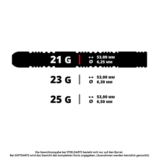 Winmau Michael Van Gerwen TS Switch Point Steeldarts Winmau Michael Van Gerwen TS Switch Point Steeldarts