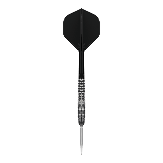 Target Japan Black Marque Blaze Swiss Point Steeldarts - 23g Abgebildet sind Target Japan Black Marque Blaze Swiss Point Steeldarts - 23g. Das Design ist elegant in Schwarz gehalten.
