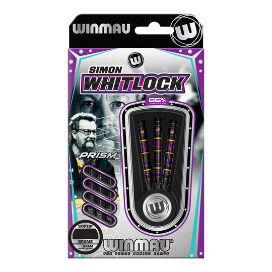 Winmau Simon Whitlock 85 Pro-Series Soft Darts - 20g