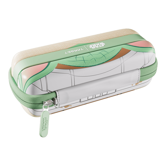 Target Star Wars Boa Dartcase - Grogu Das Target Star Wars Boa Dartcase - Grogu bietet Stauraum für Dartpfeile und Zubehör mit Grogu aus Star Wars als Motiv. Es ist besonders für Star Wars Fans geeignet.