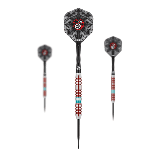 Shot Collab Pro Series Josh Pearson Steeldarts - 23g Shot Collab Pro Series Josh Pearson Steeldarts - 23g. Das Bild zeigt ein Set von Steeldarts mit einem Gewicht von 23 Gramm.