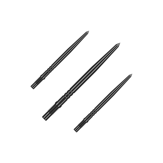 Shot Turbo Point Dart Tips - Black