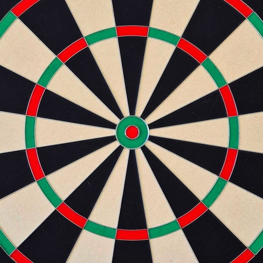 Bulls NL Advantage 8 steel dartboard Das Bild zeigt das Produkt Bulls NL Advantage 8 Steeldartboard. Es ist ein hochwertiges Steeldartboard für Dartspieler.