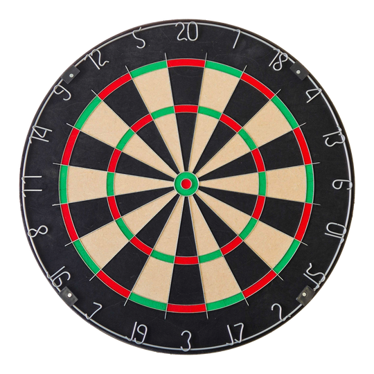 Dartboard mit Wunschtext Das Bild zeigt ein Dartboard mit Wunschtext. Das Produkt ist rund und hat einen traditionellen silbernen Ring.
