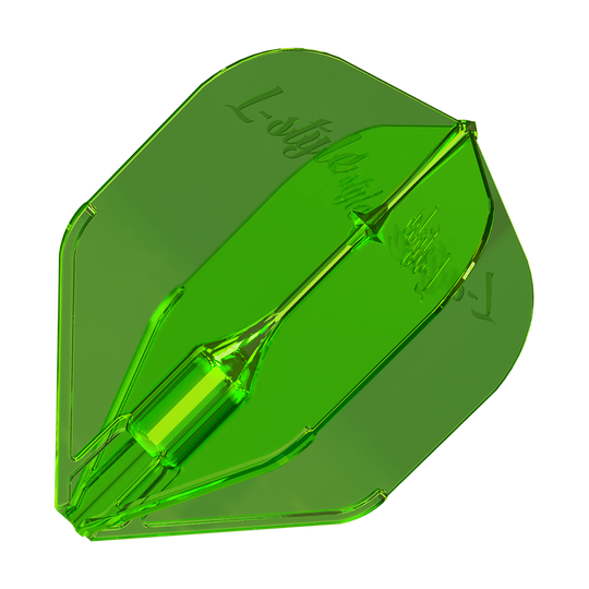 L-Style Fantom L3EZ Flights Green Hier ist ein einzelner L-Style Fantom L3EZ Flight Green abgebildet. Die Oberfläche erscheint leicht glänzend.