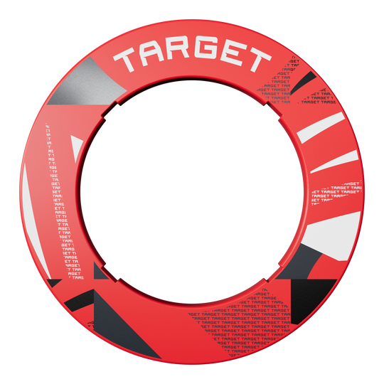 Target Notched Patterned Dartboard Surround Target Notched Patterned Dartboard Surround
