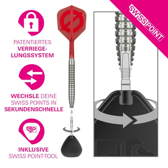 Target Group O 02 Swiss Points Steel Darts