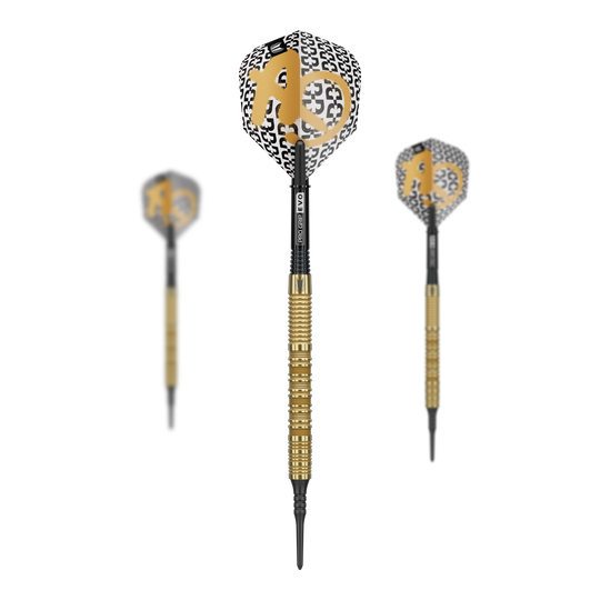 Target Bolide Envy 10 soft darts Abgebildet ist ein Set der Target Bolide Envy 10 Softdarts. Das Set umfasst hochwertige Softdarts für den Dart-Sport.