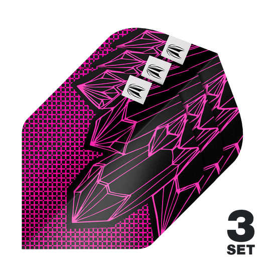 Target ProUltra Lorraine Winstanley GEN2 No2 Standard Flights - 3 sets Das Bild zeigt die Target ProUltra Lorraine Winstanley GEN2 No2 Standard Flights - 3 Sets. Diese Flights sind für Dartpfeile geeignet.