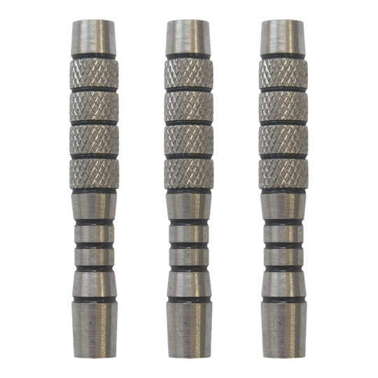 McDart Knurled Teardrop Softdart Barrels - 18g McDart Knurled Teardrop Softdart Barrels - 18g als Set werden gezeigt. Das Set enthält mehrere Softdart Barrels mit Teardrop-Form und 18 Gramm Gewicht.