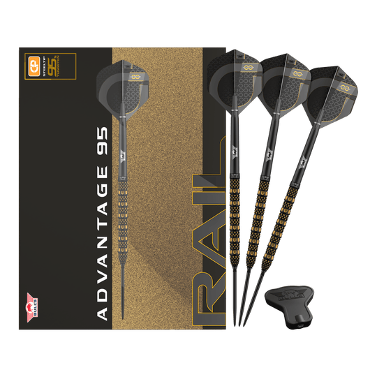 Bulls NL Advantage 95 Rail Convertible Point Steel Darts