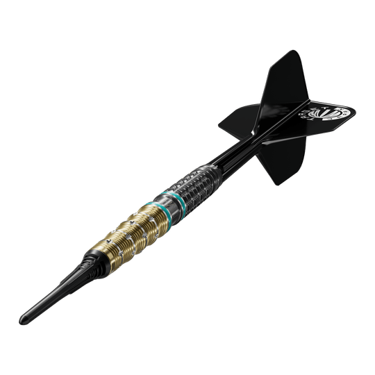Die Abbildung zeigt die Target Mikuru Suzuki The Miracle GEN7.5 Softdarts - 19g. Das Set überzeugt durch seine professionelle Optik.