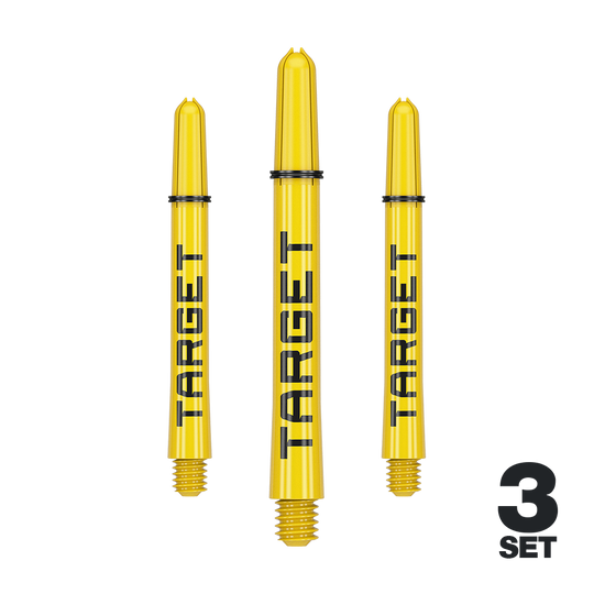 Target Pro Grip TAG Shafts - 3 Sets - Yellow