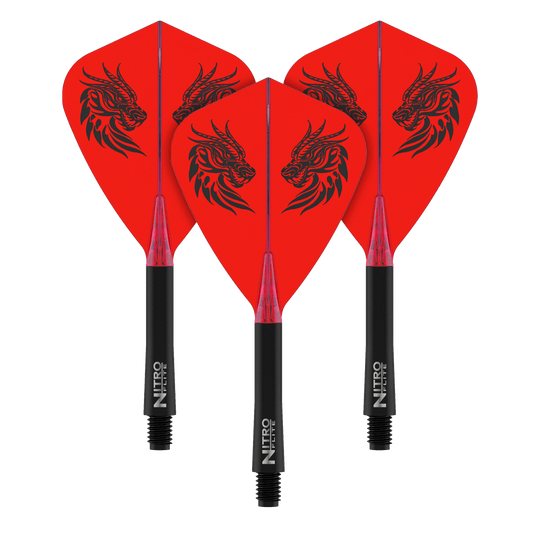 Auf diesem Bild ist ein Artikel mit dem Dateinamen X1091_Red_Dragon_Nitro_Flite_Jonny_Clayton_Kite_Flights_Medium_34mm_2 abgebildet. Es handelt sich vermutlich um Zubehör für Darts oder Flights.