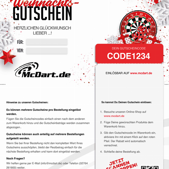Christmas voucher