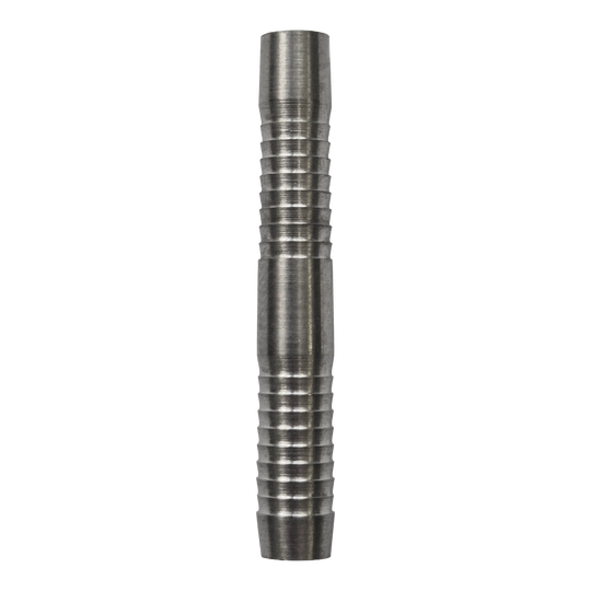 McDart Double Shark Softdart Barrels - 18g Zu sehen ist das Produkt McDart Double Shark Softdart Barrels - 18g. Die Barrels sind für Softdarts geeignet und haben ein doppeltes Shark-Grip Muster.