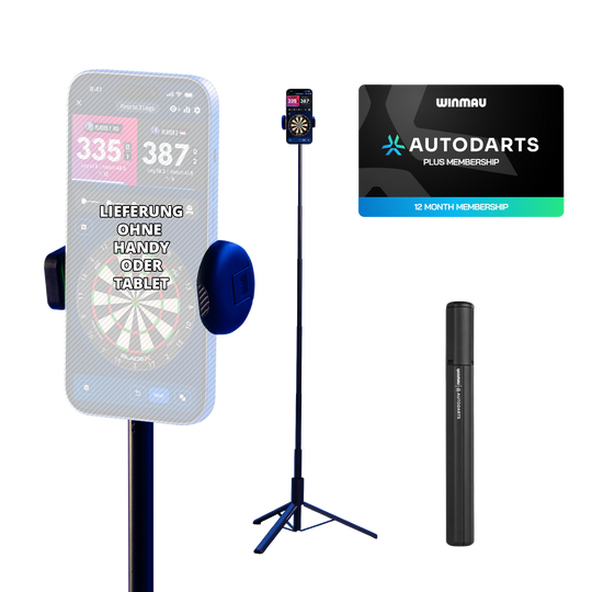 Winmau Device Stand &amp; 12 Months Membership Bundle