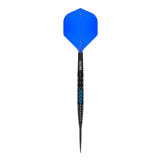 Hier sieht man die Red Dragon Amp Tapered Steeldarts. Die Steeldarts sind für das Steeldartspiel entwickelt worden.