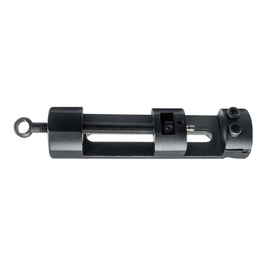 Gezeigt wird das Caliburn Professional Darts Repointing Tool - Spitzenwechsler. Das Werkzeug dient zum einfachen Wechseln von Dartspitzen.