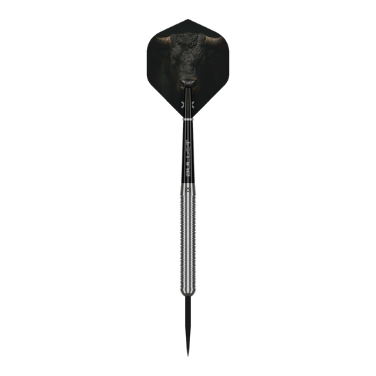 Bullet Fury Steel Darts abgebildet. Ein Set Steeldarts aus Metall zum Dartspielen.