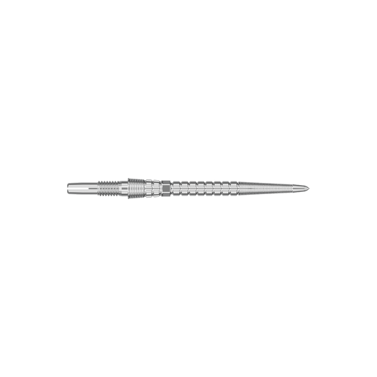 Target Chrono Swiss Storm Point Dart Tips - Silver