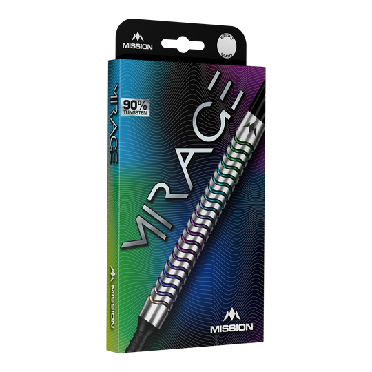 Mission Mirage soft darts - 20g Das Bild zeigt Mission Mirage Softdarts - 20g. Die Softdarts sind detailliert zu sehen.