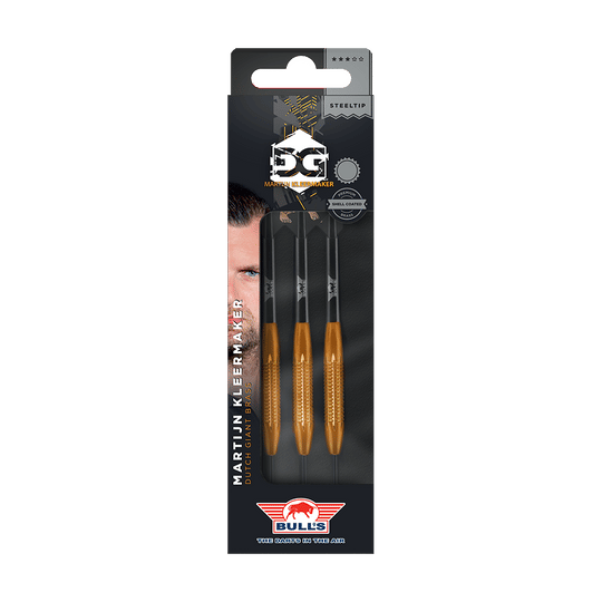 Bulls NL Martijn Kleermaker Dutch Giant Brass Steeldarts - 21g